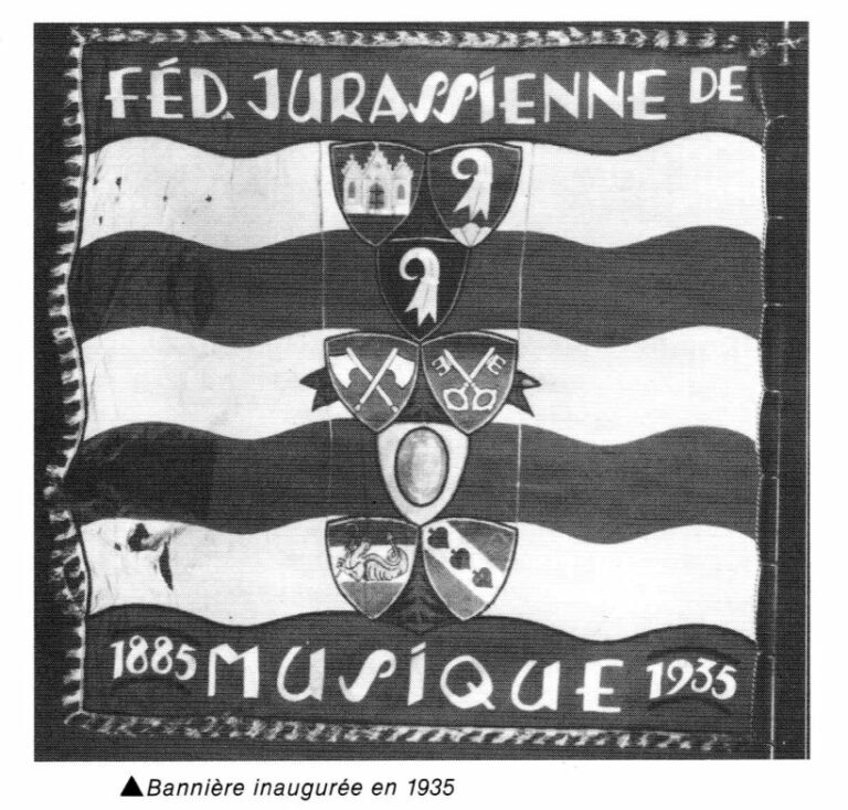 Les débuts de la Fédération jurassienne de musique